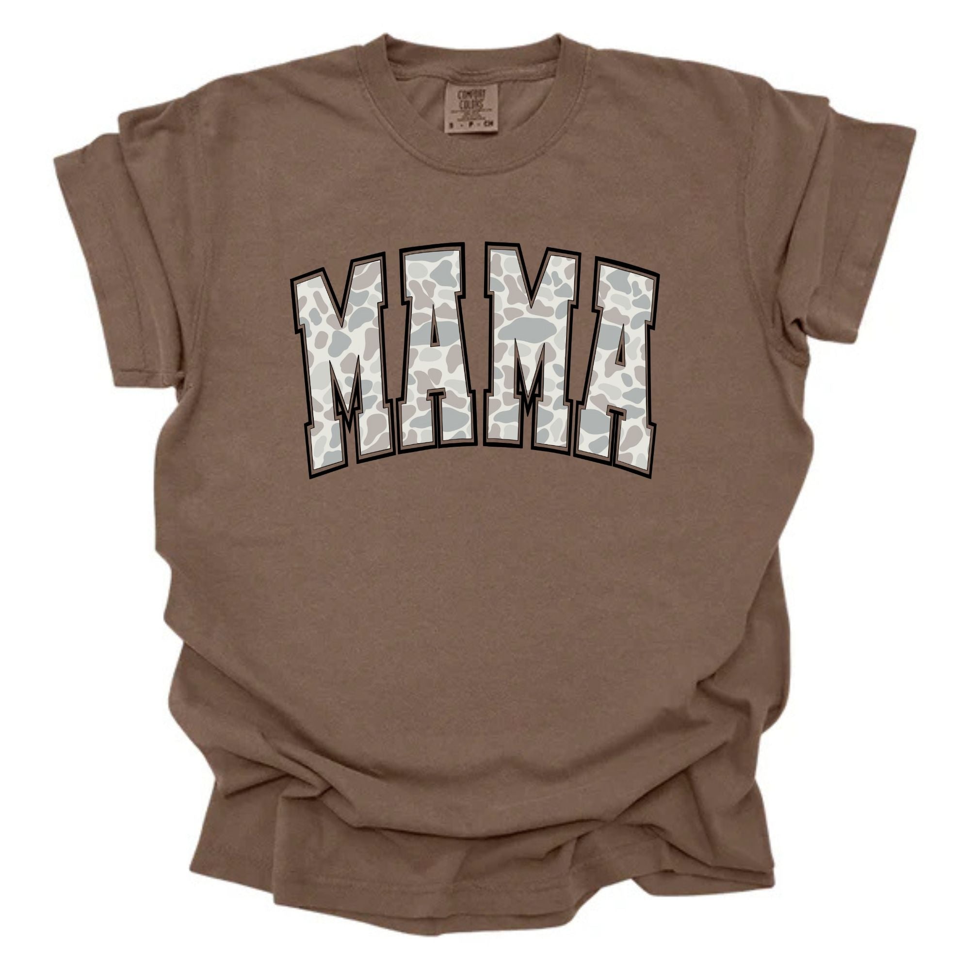 Soft Camo Mama Varsity