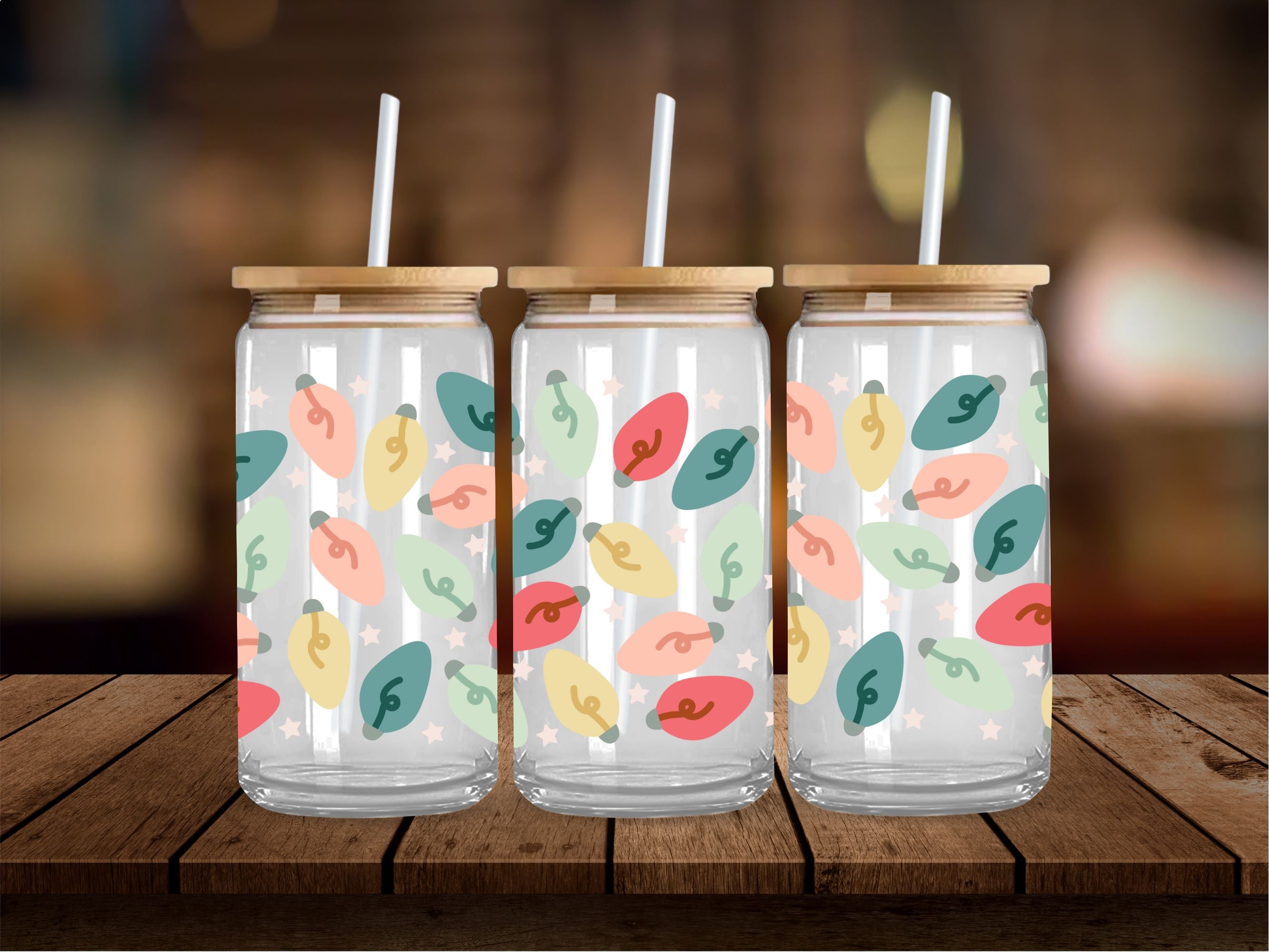 Soft Christmas Lights 16 Oz Wrap