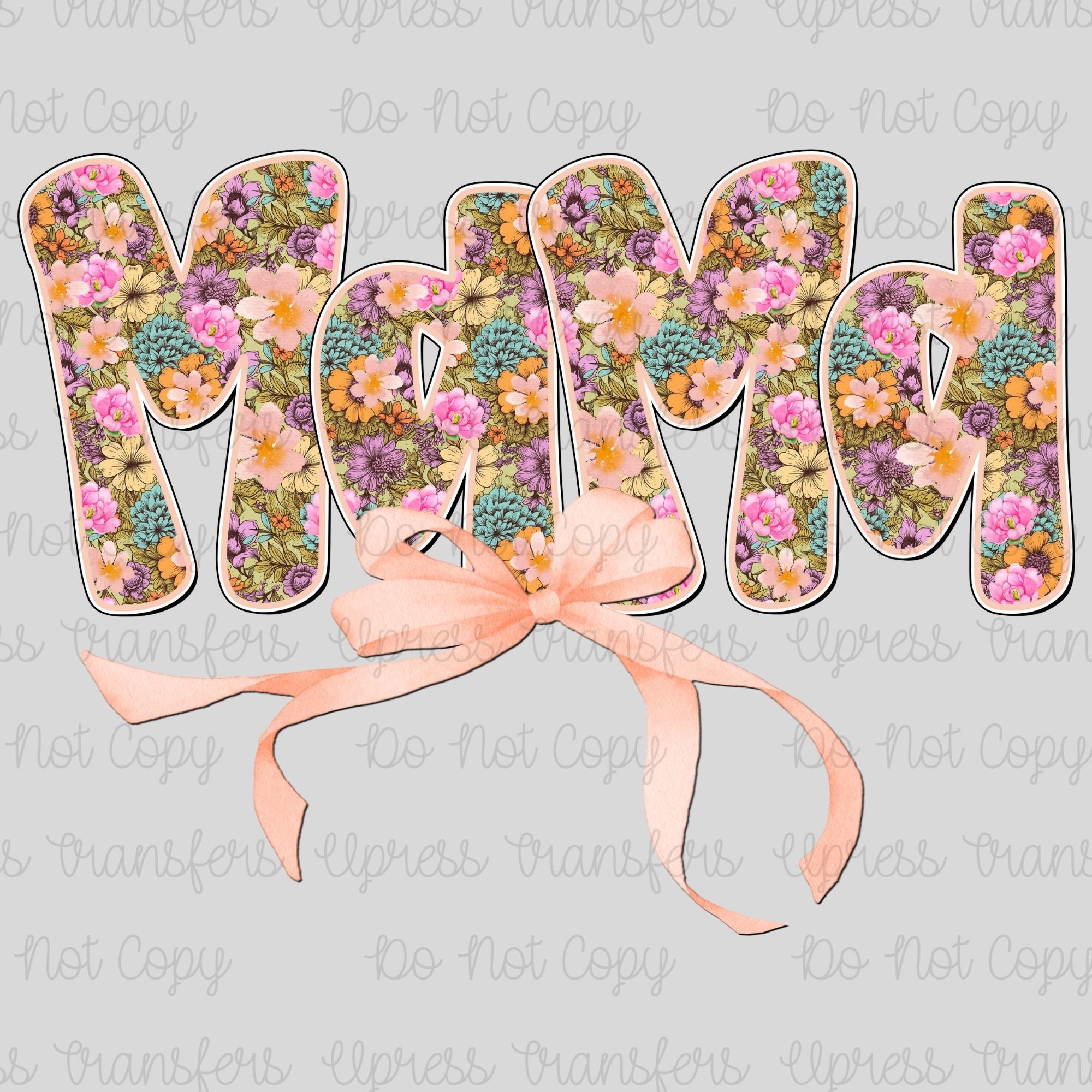 Soft Floral Mama Coquette