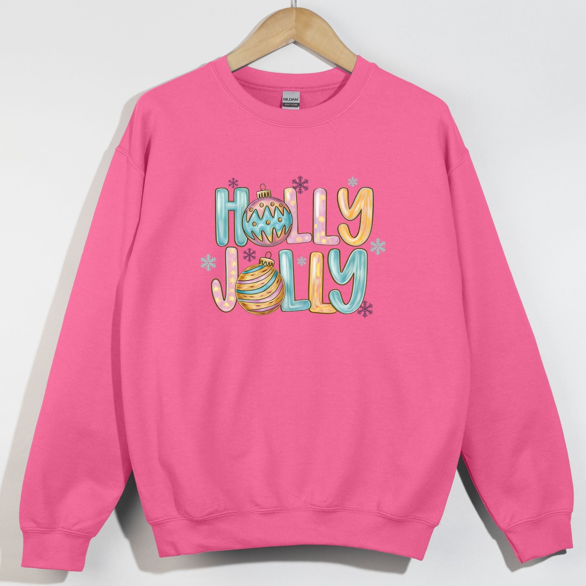 Soft Holly Jolly Ornaments