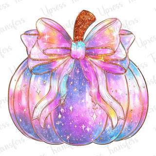 Soft Iridescent Glitter Pumpkin