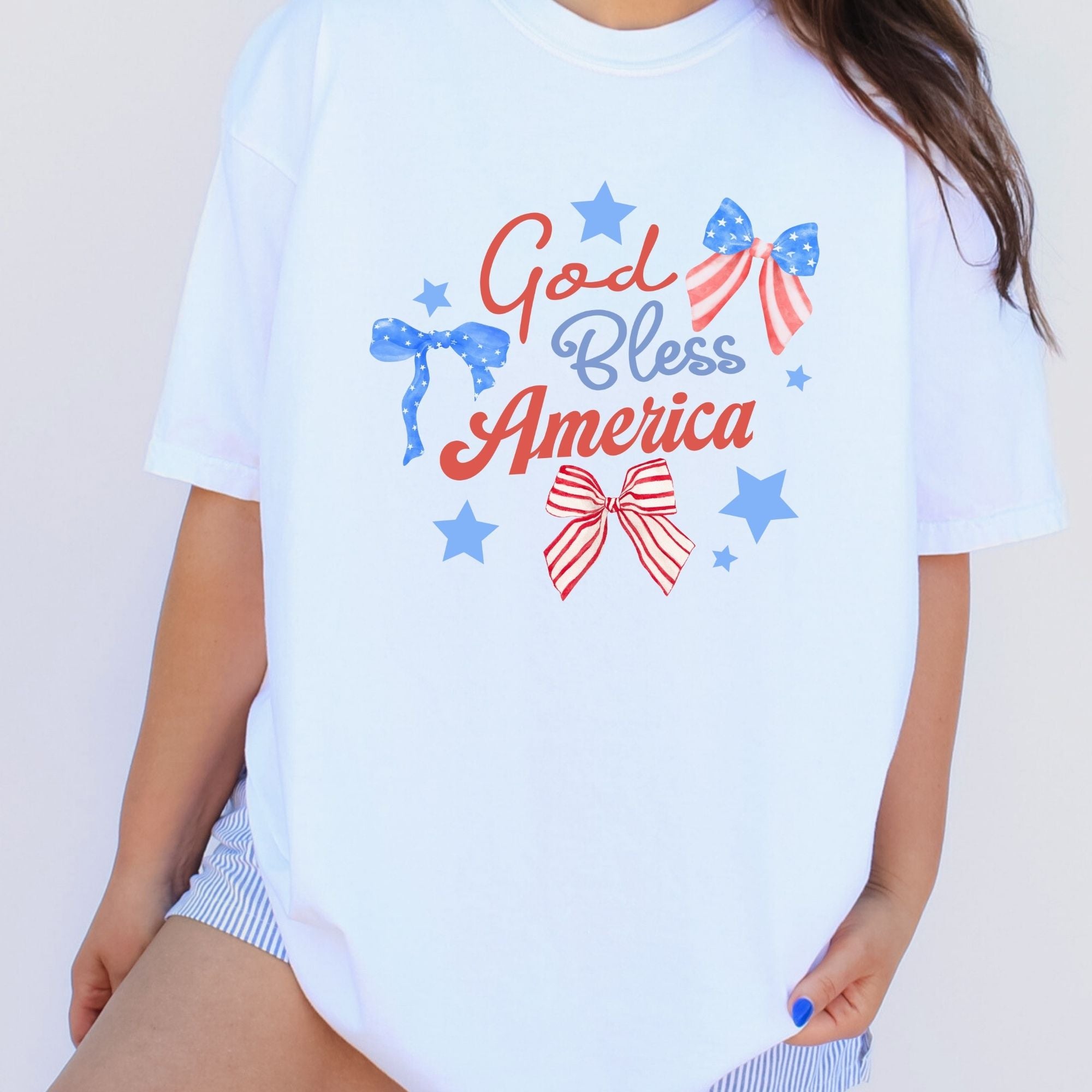 Soft Pastel God Bless America