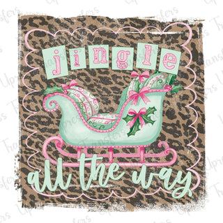 Soft Pastel Jingle All The Way