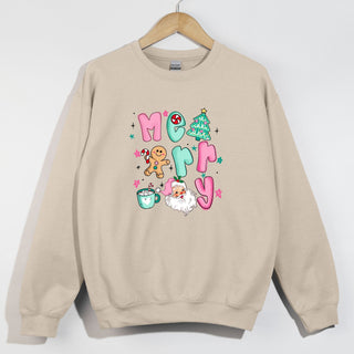 Soft Pastel Merry Preppy Christmas