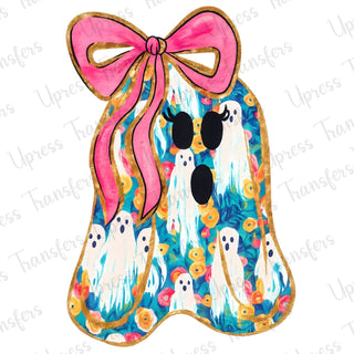 Soft Pastel Printed Ghost