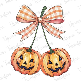 Soft Pastel Pumpkin Cherries