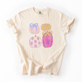 Soft Pastel Pumpkins x4