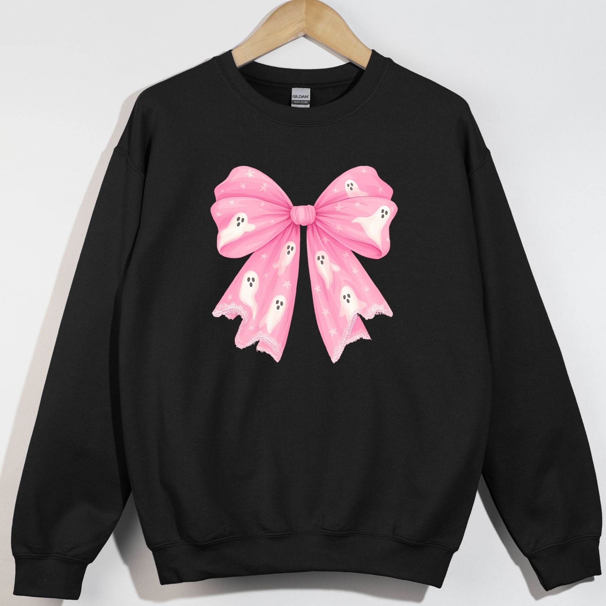 Soft Pink Boo Bow Ghosts