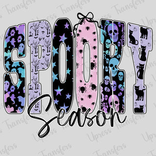Soft Purple Patterns Spooky