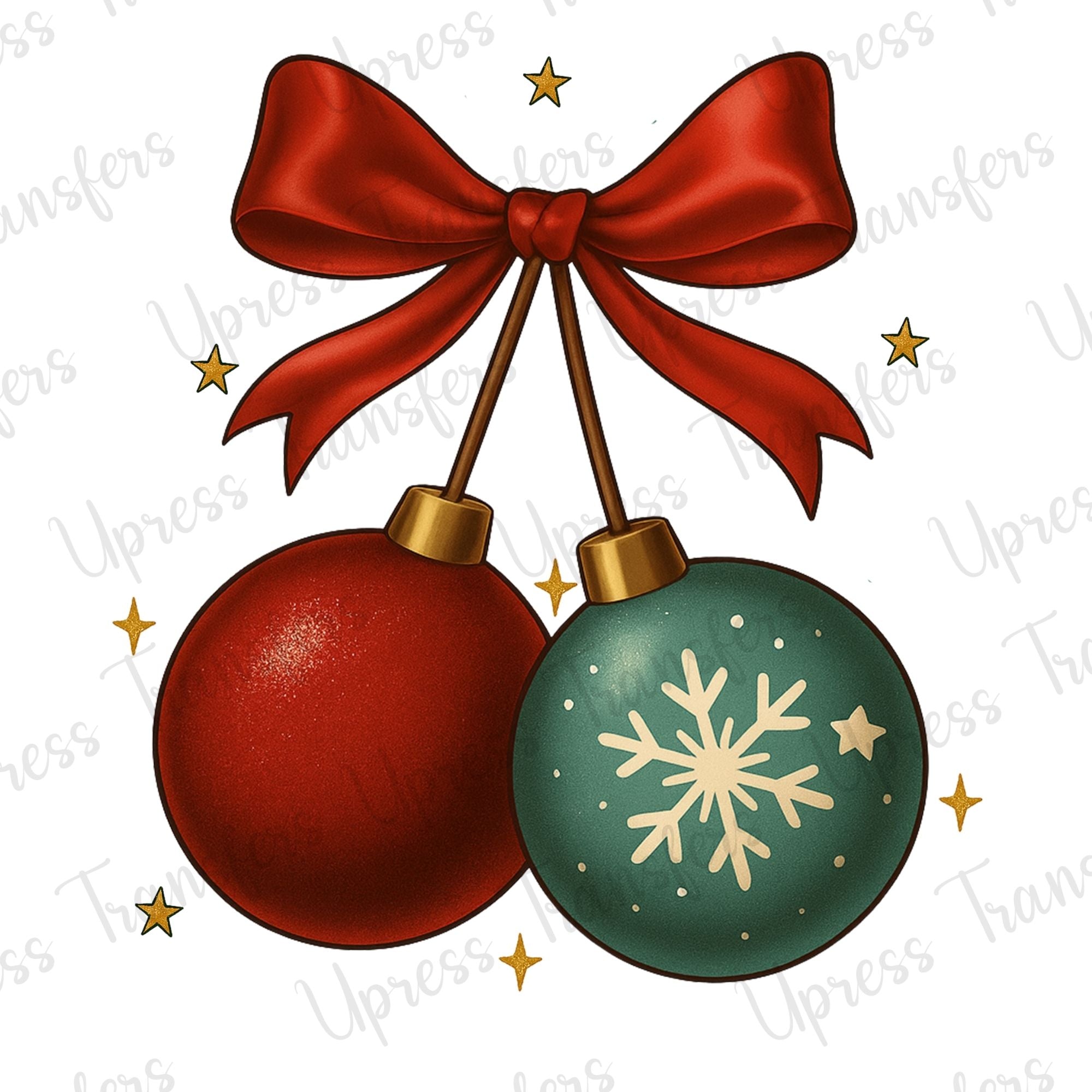 Soft Simple Christmas Ornaments