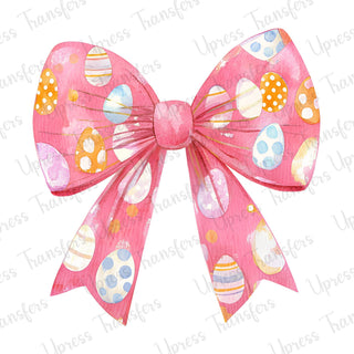 Soft Watercolor Easter Bow