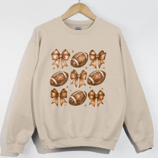 Soft Watercolor Football Coquette