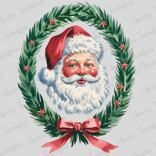 Soft Wreath Santa