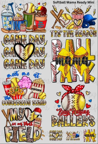 Softball Mama Ready Mini