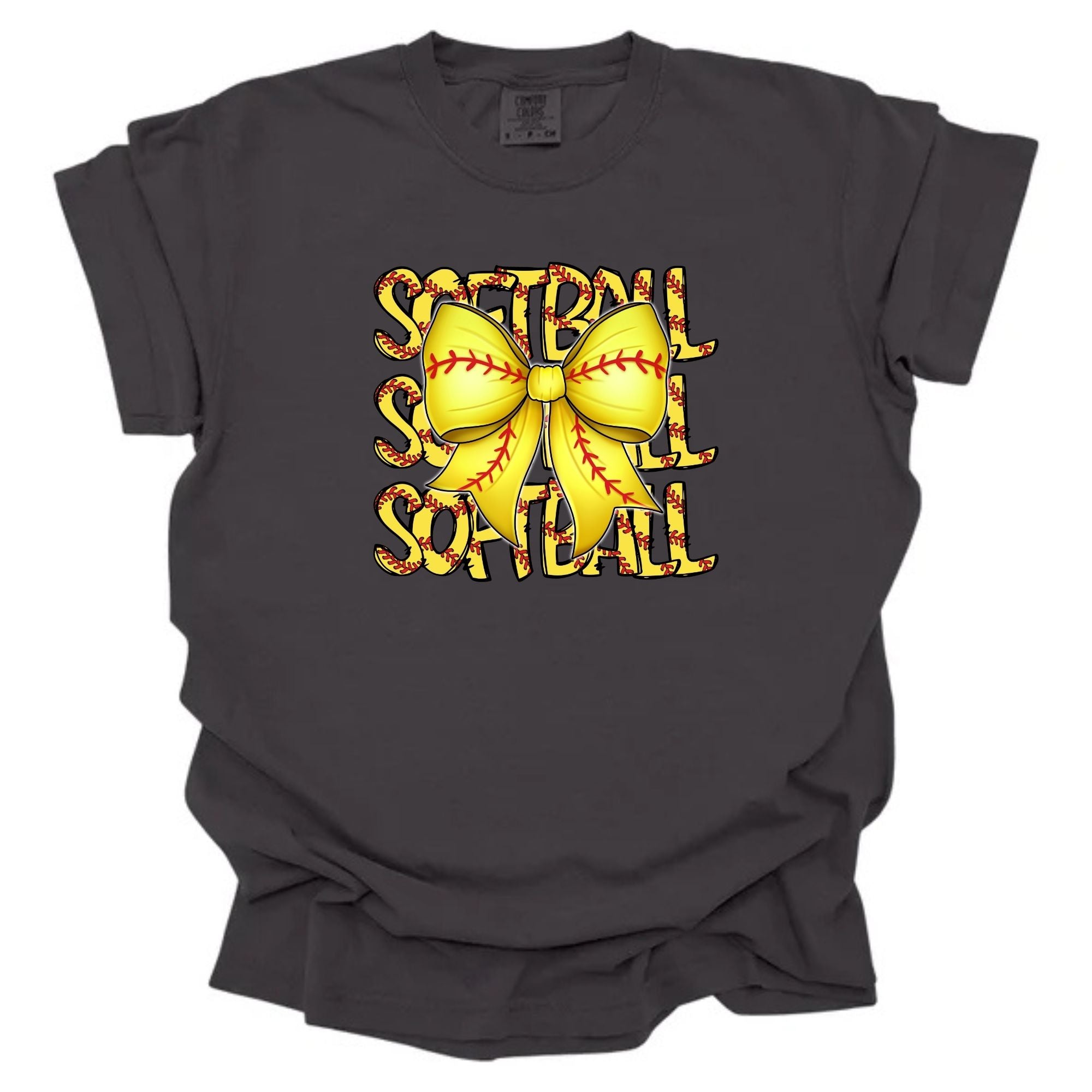 Softball x 3 Coquette Stitching