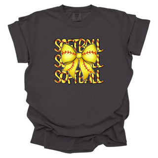 Softball x 3 Coquette Stitching
