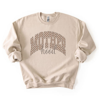 Soft brown Mother Hood
