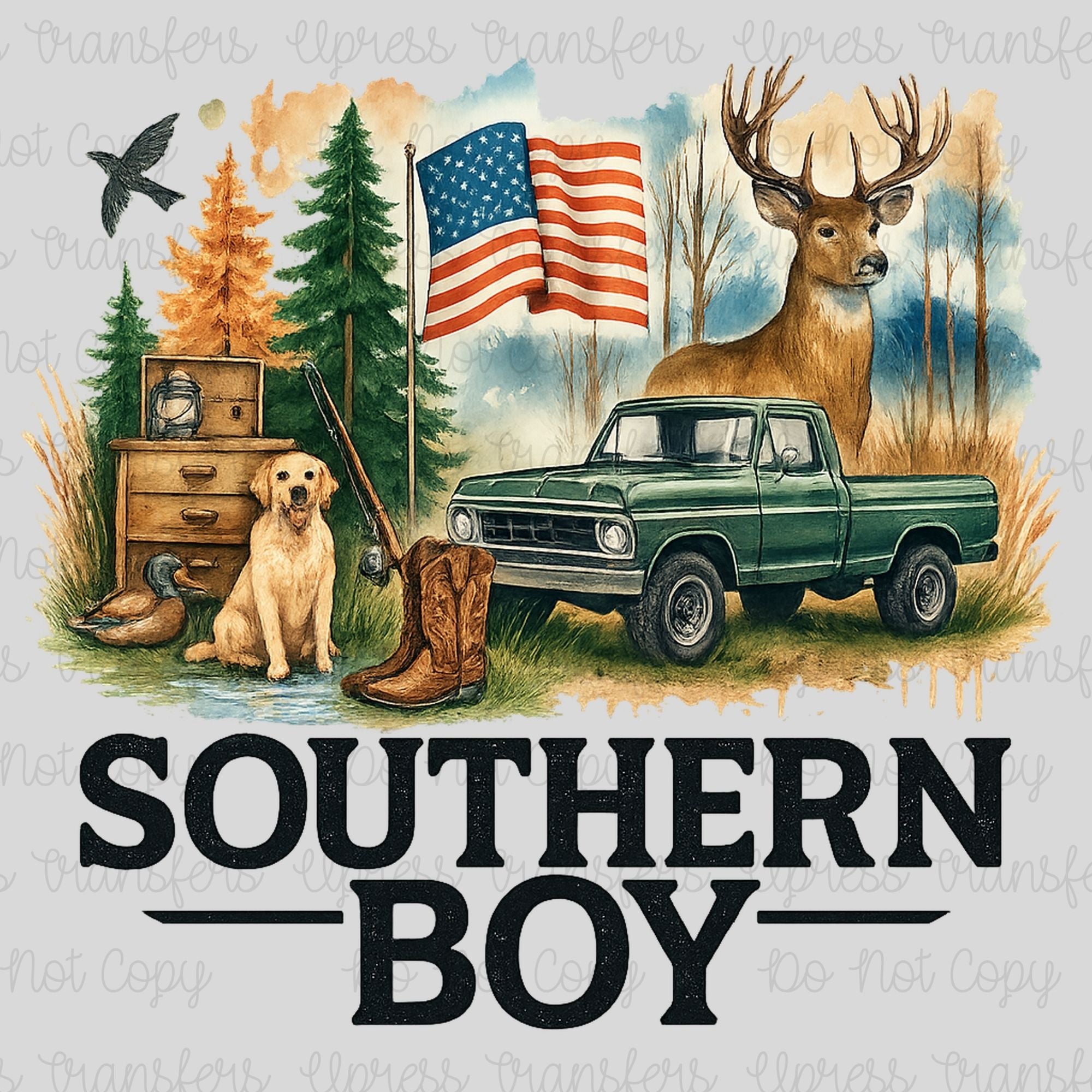 Southern Boy Hunting Things