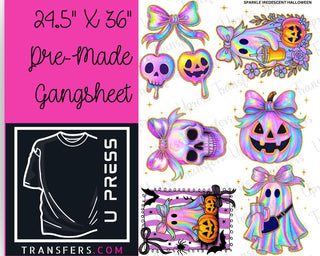Sparkle Iridescent Halloween