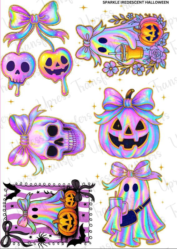 Sparkle Iridescent Halloween
