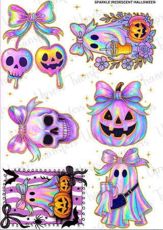 Sparkle Iridescent Halloween
