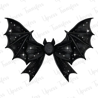 Sparkly Bat Bow