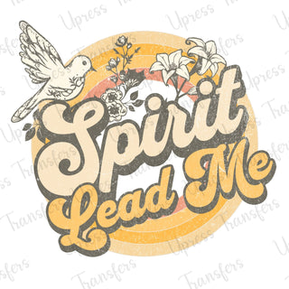 Spirit Lead Me Retro Distressed