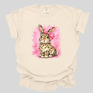 Splash Pink Leopard Bunny