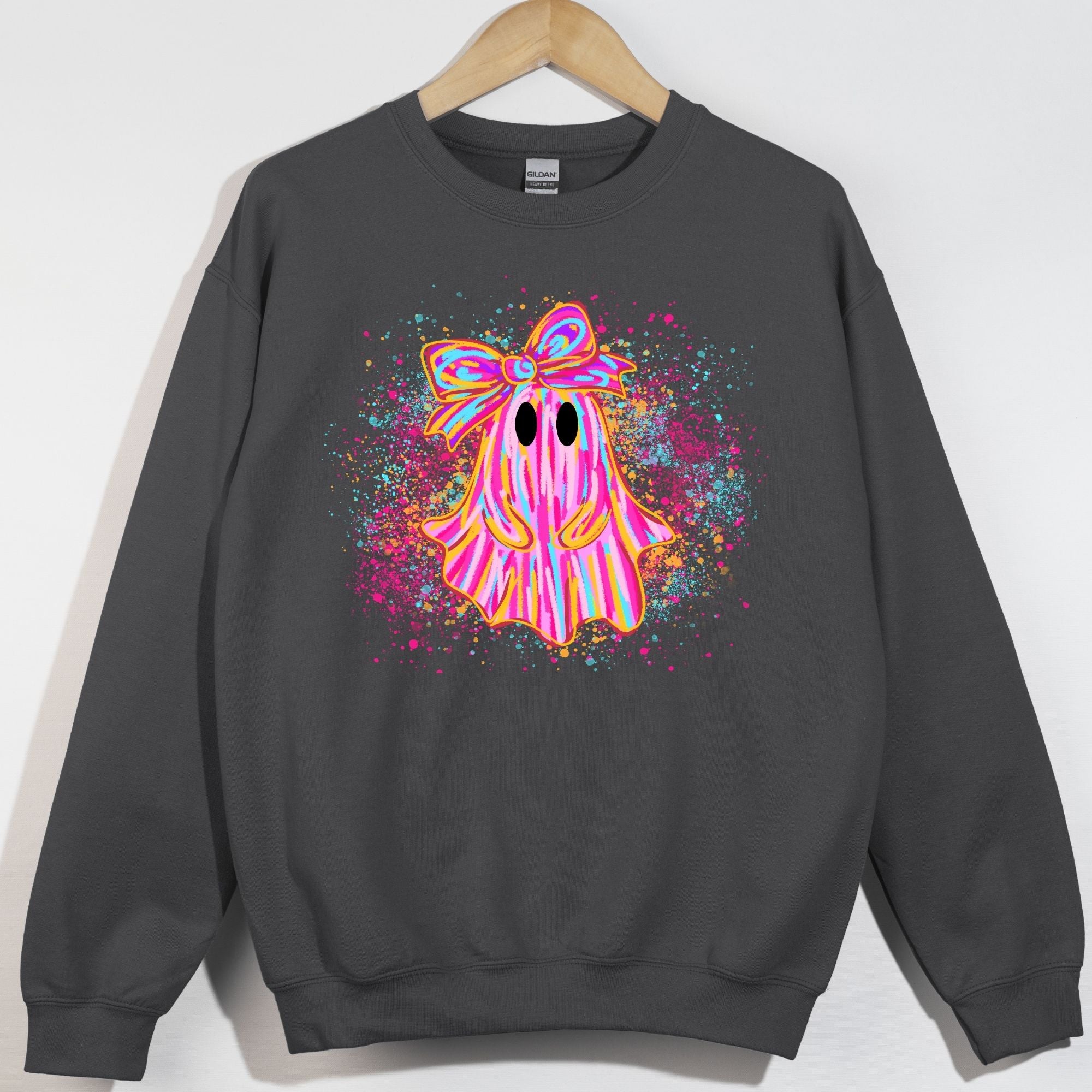 Splatter Ghosts Vibrant Strokes