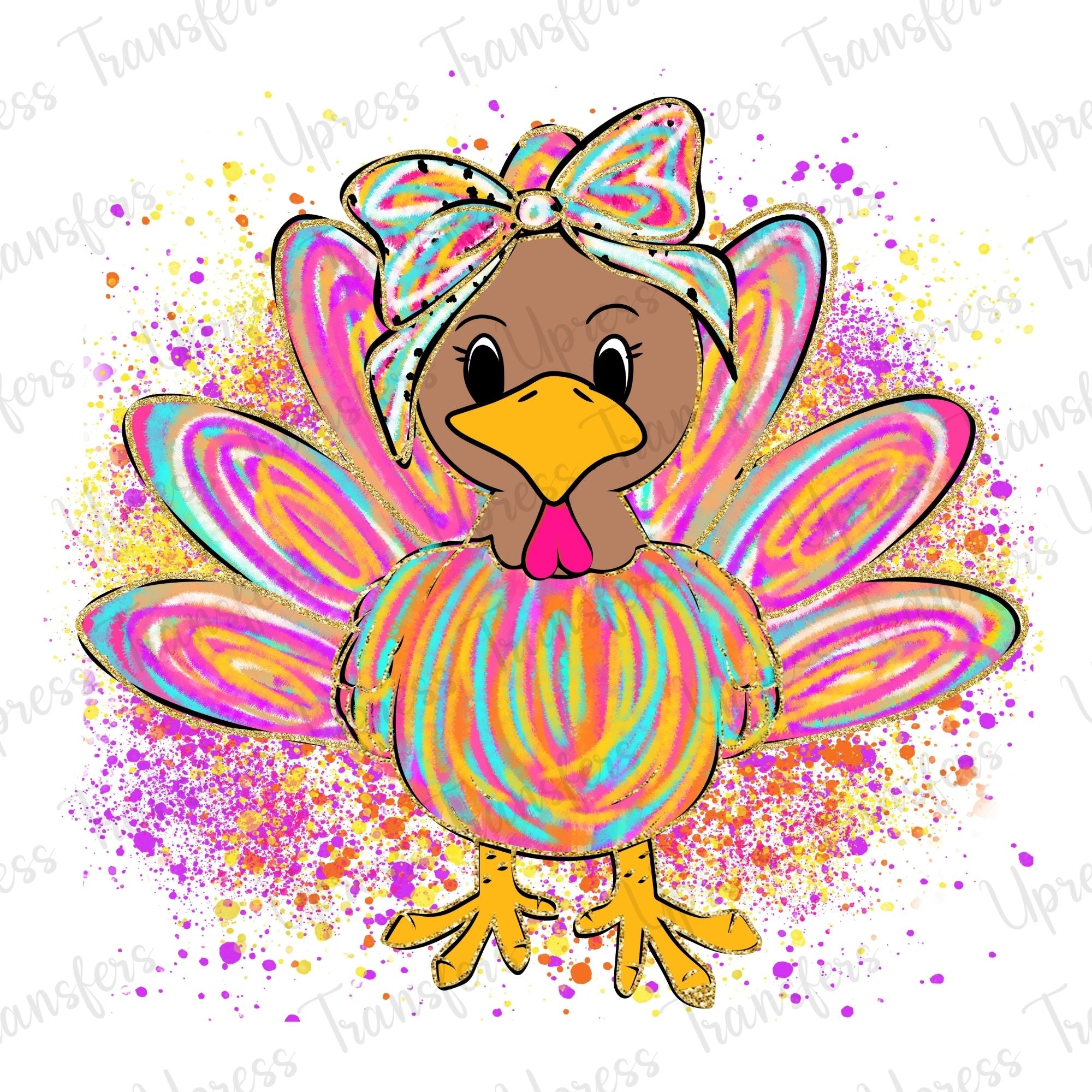 Splatter Turkey Vibrant