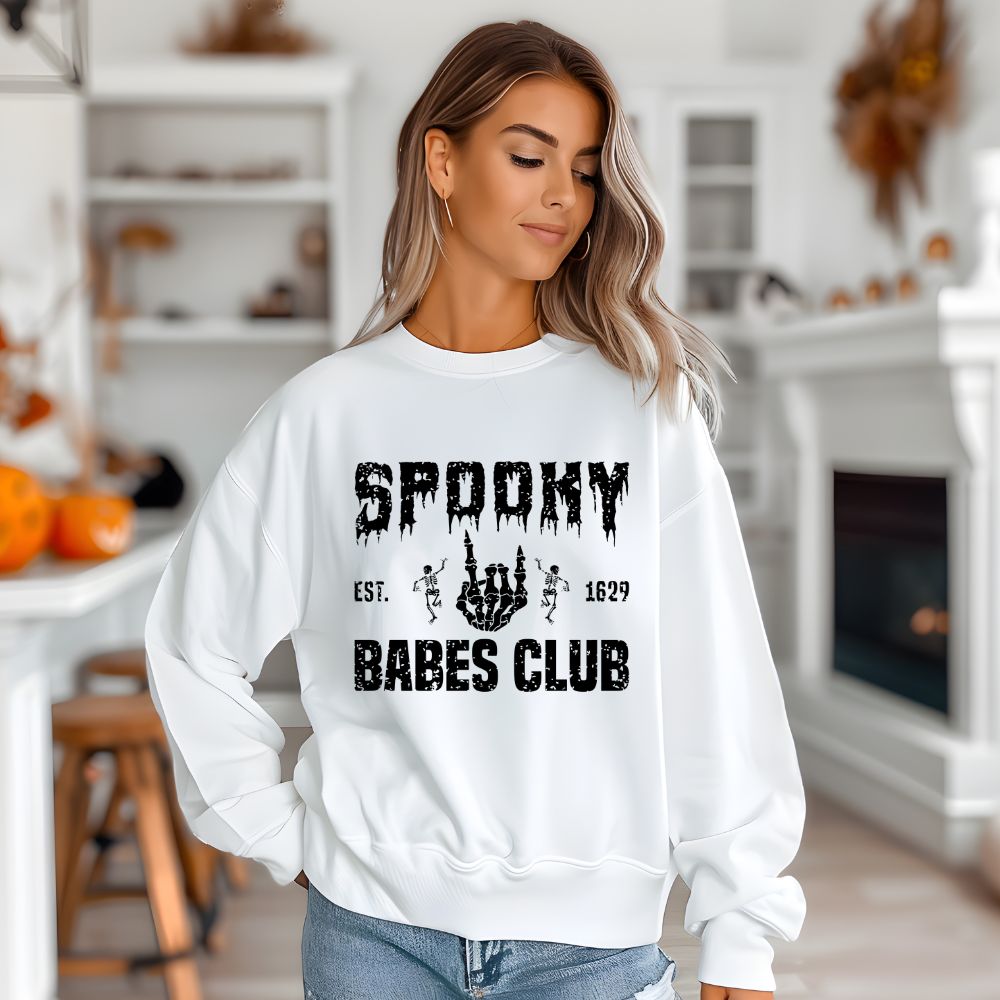 Spooky Babes Club Distressed