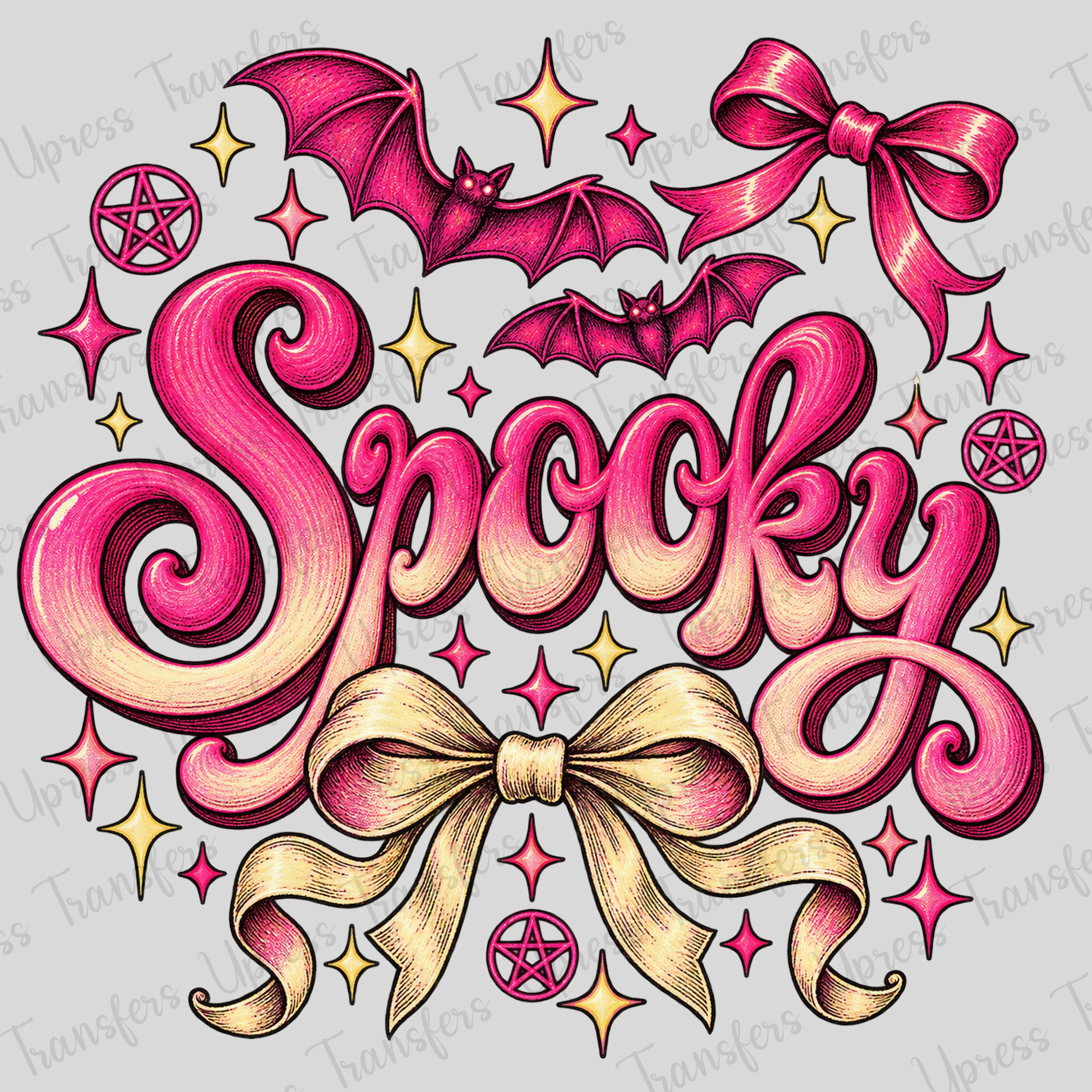 Spooky Bows Pink