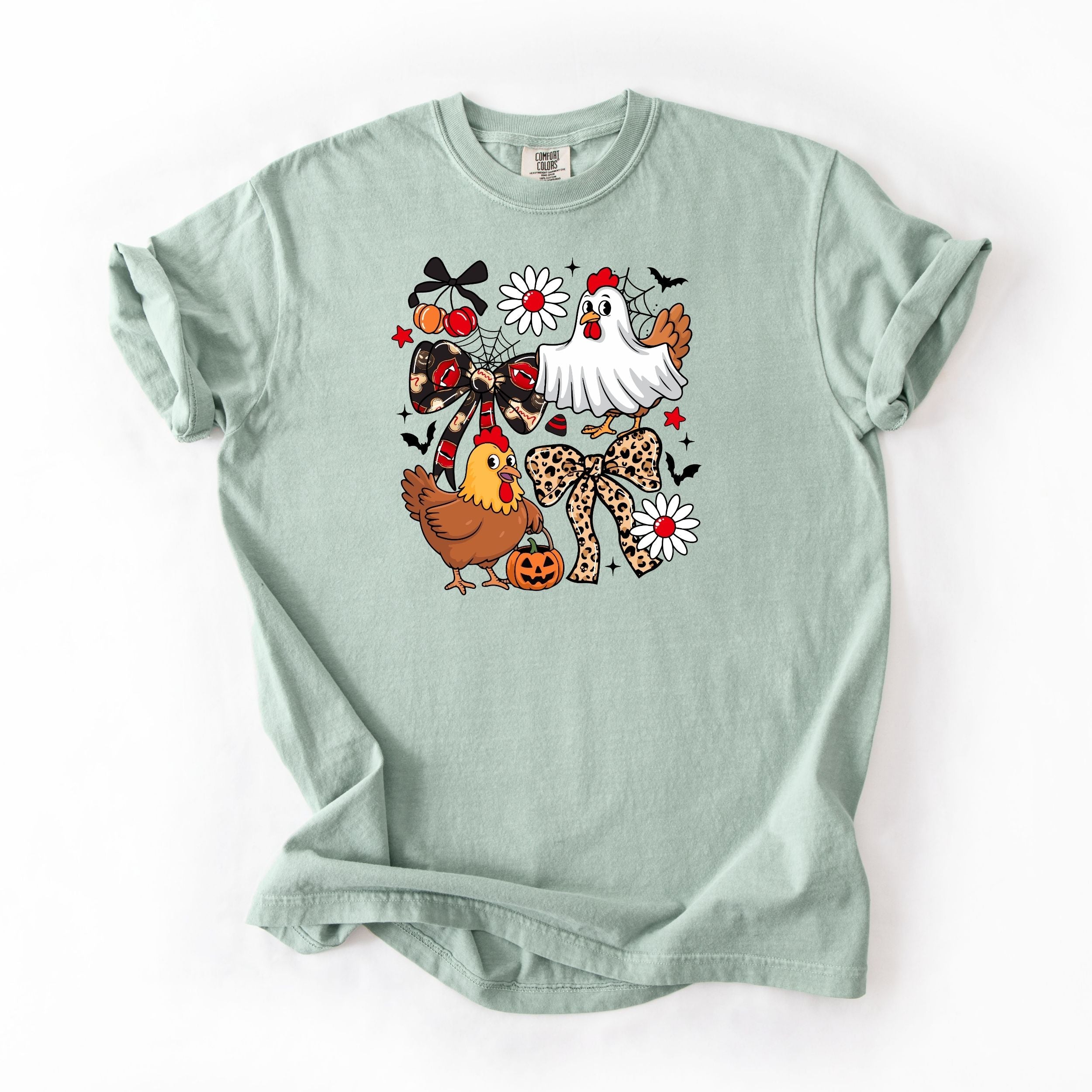 Spooky Chickens and Bows