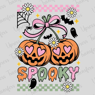 Spooky Drippy Pumpkin Duo