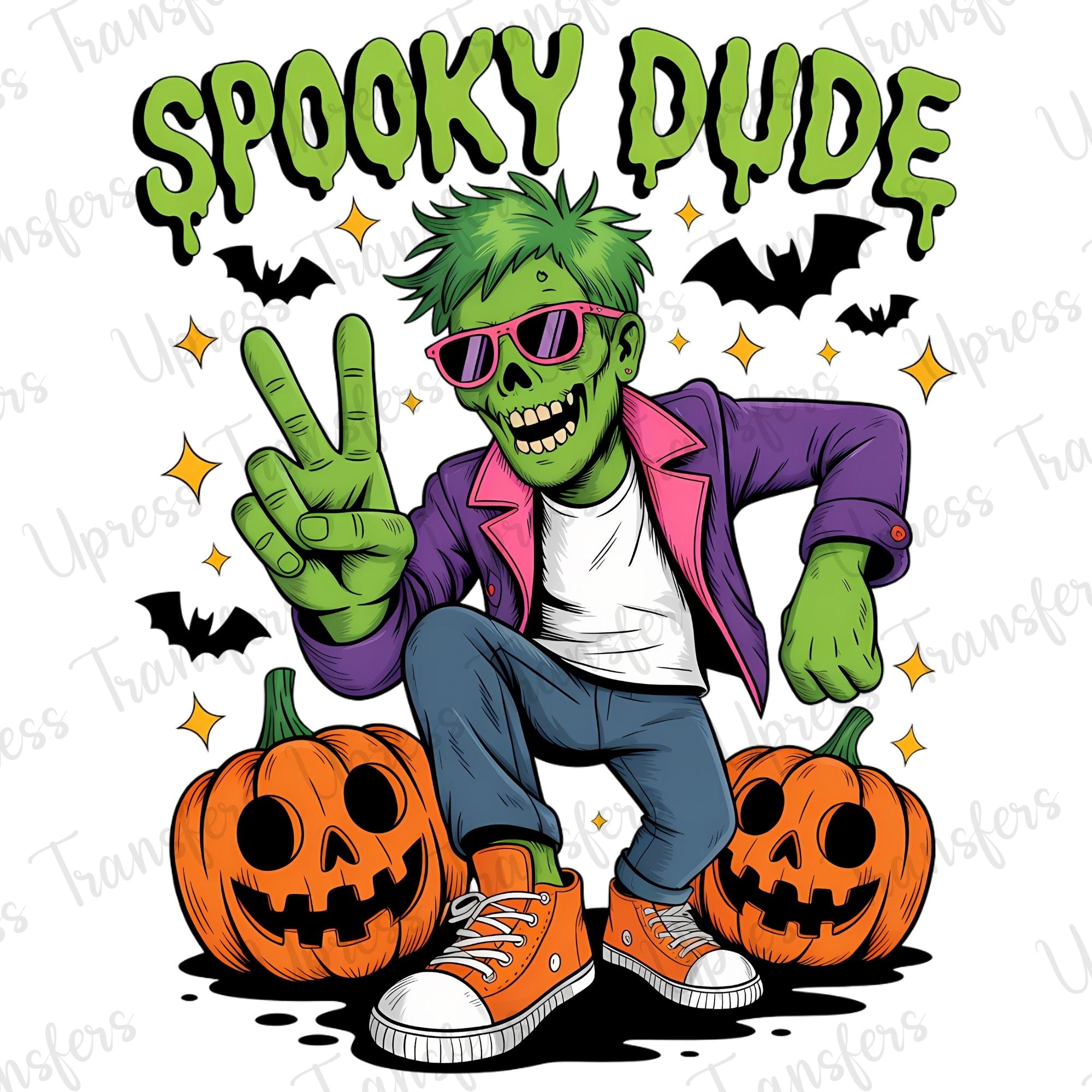 Spooky Dude Green
