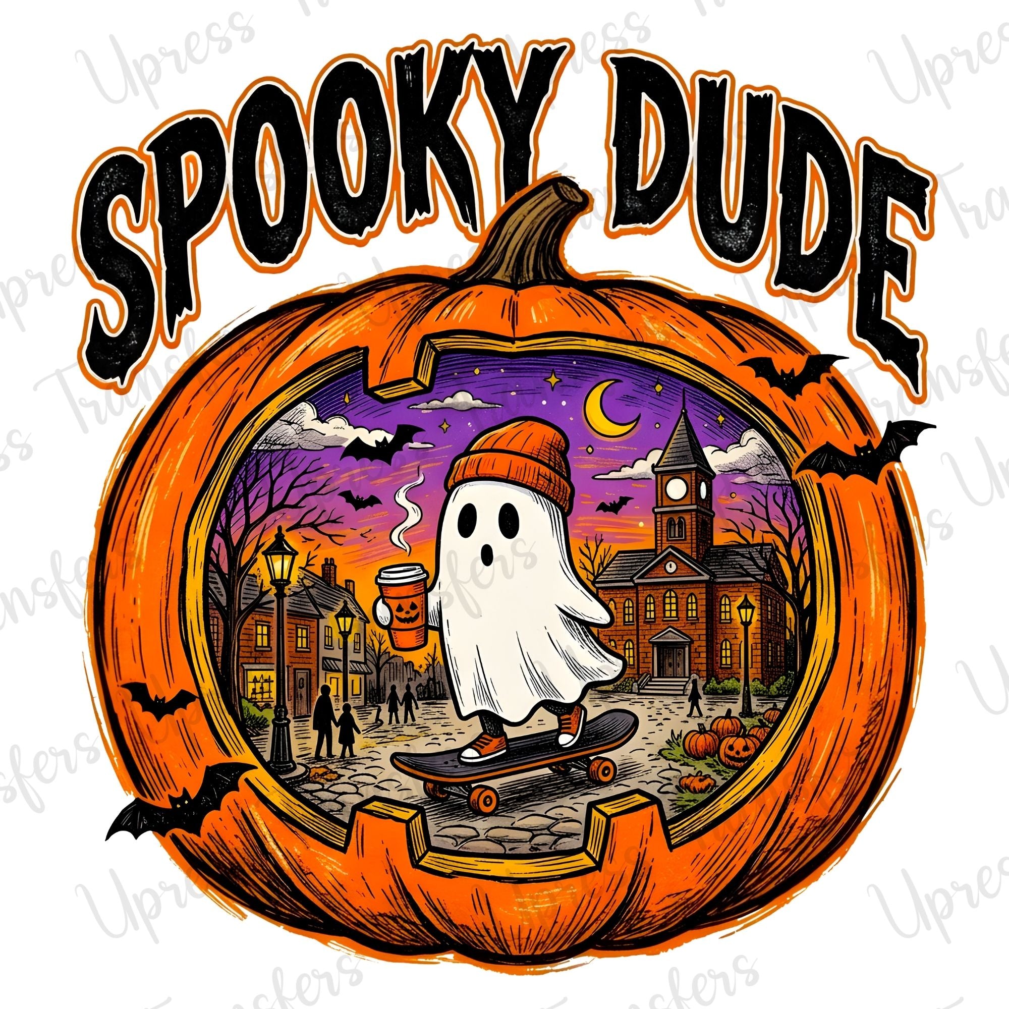 Spooky Inside Pumpkin