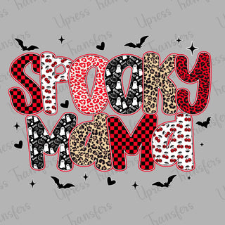 Spooky Mama Trendy Patterns Red