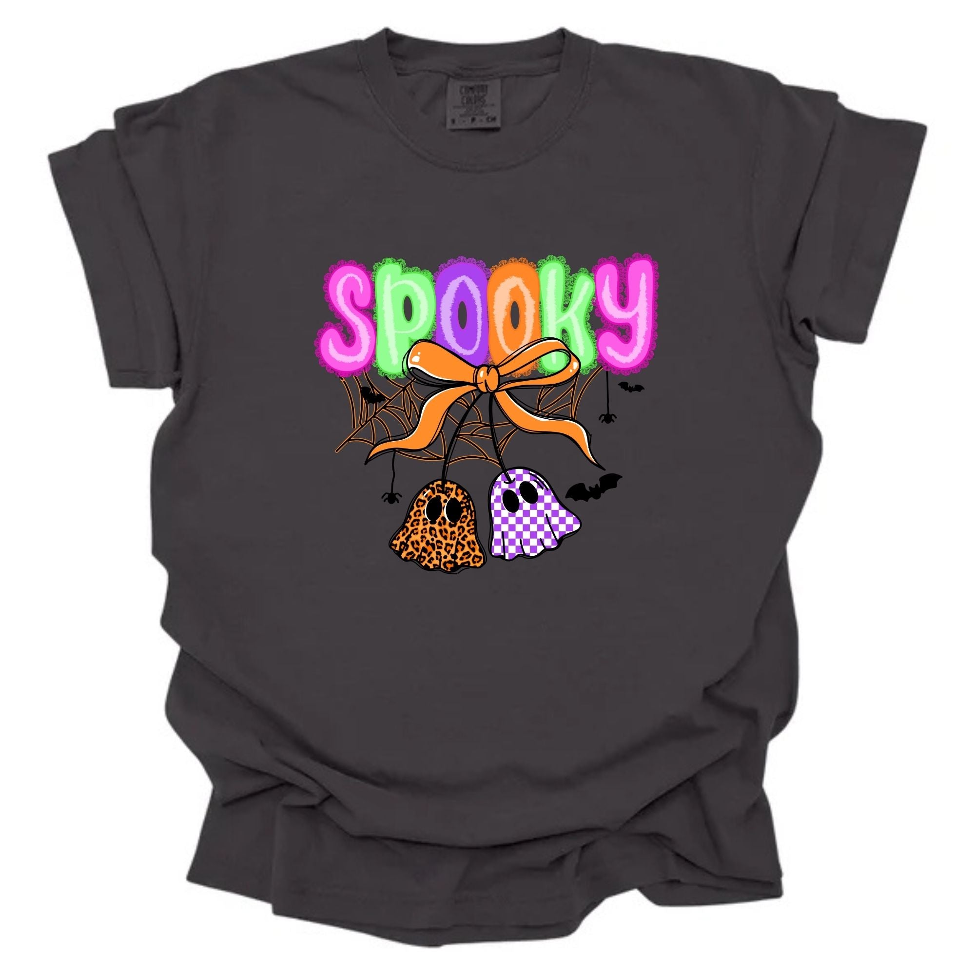 Spooky Neon Lace Ghosts