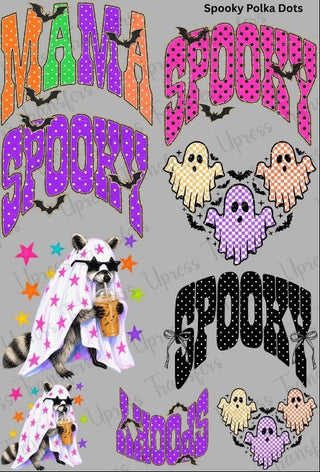 Spooky Polka Dots