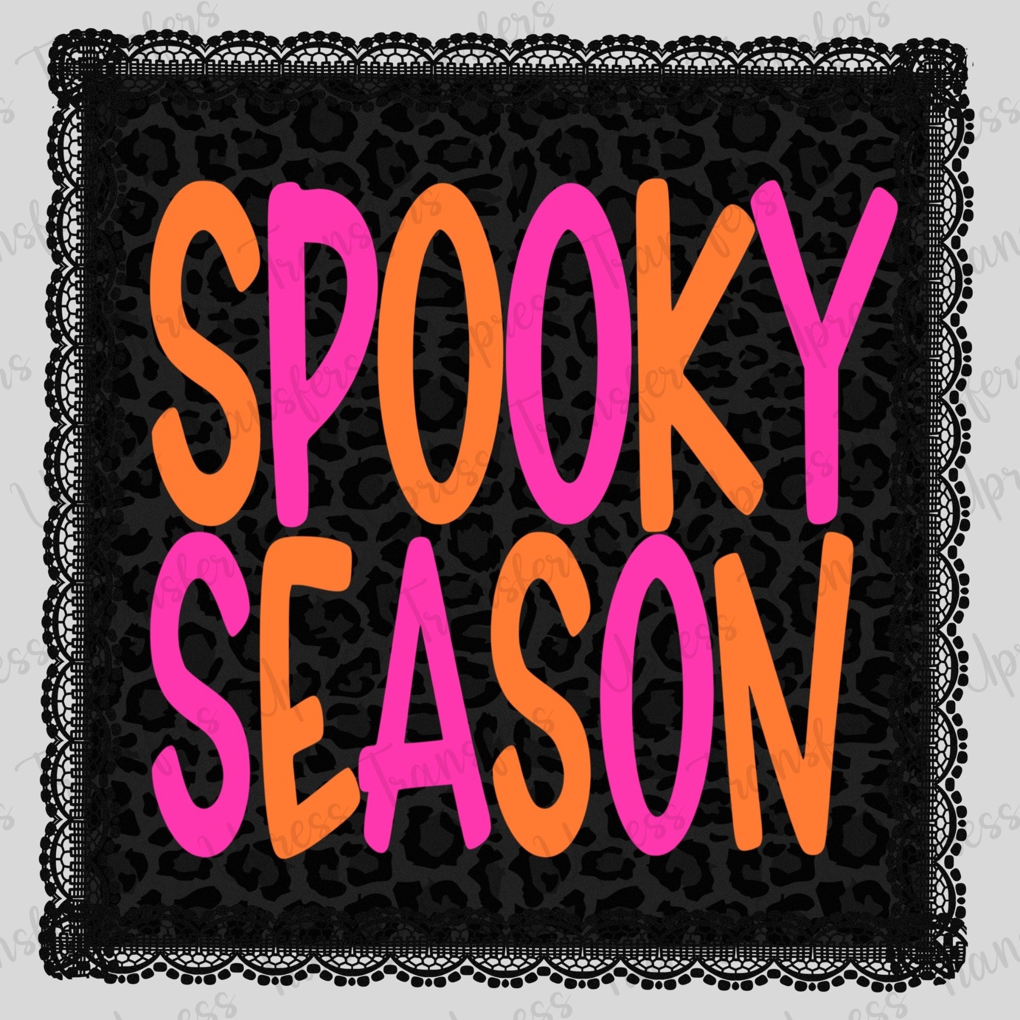 Spooky Season Black Leopard