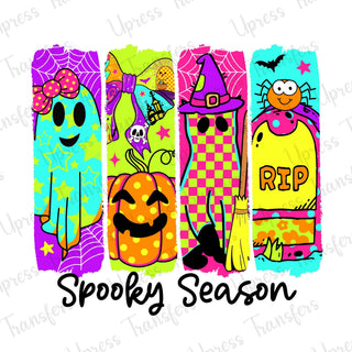 Spooky Season Halloween Brushstrokes