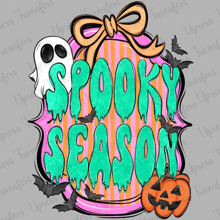 Spooky Season Neon Doodle Drips