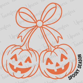 Spooky Season Pumpkin Cherries