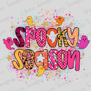Spooky Season Splatter Ghosts