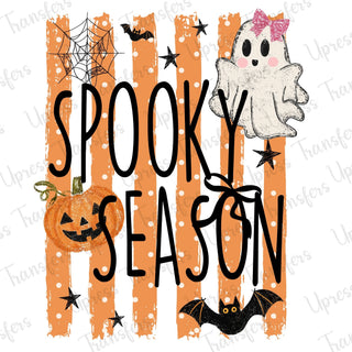 Spooky Season Stripes and Dots