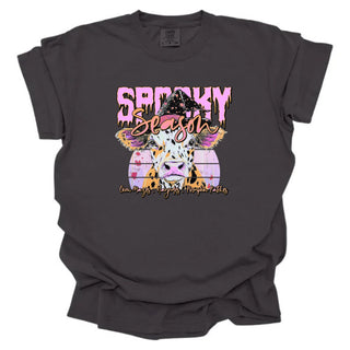 Spooky Season Vibrant Cow