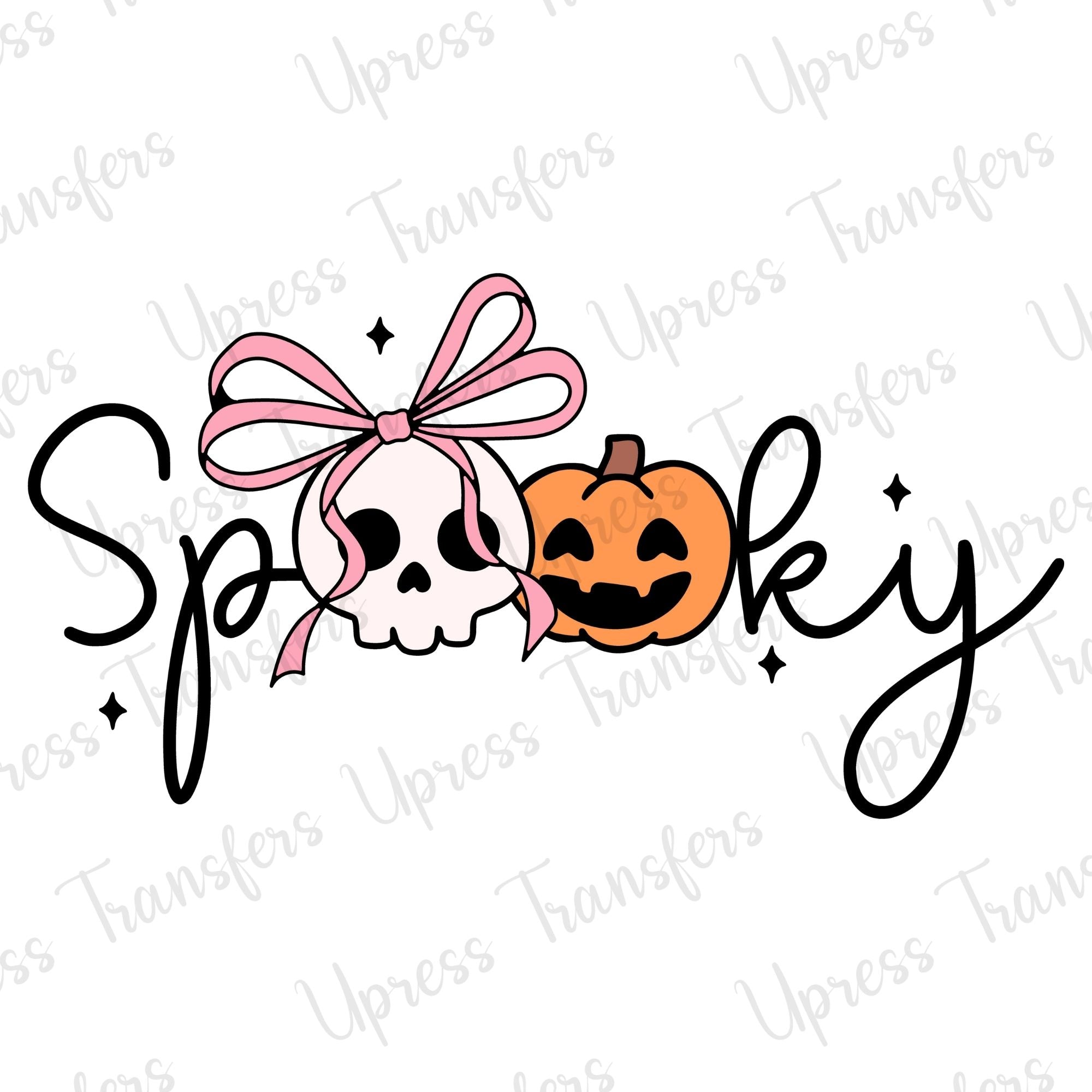 Spooky Skull Pumpkin Os