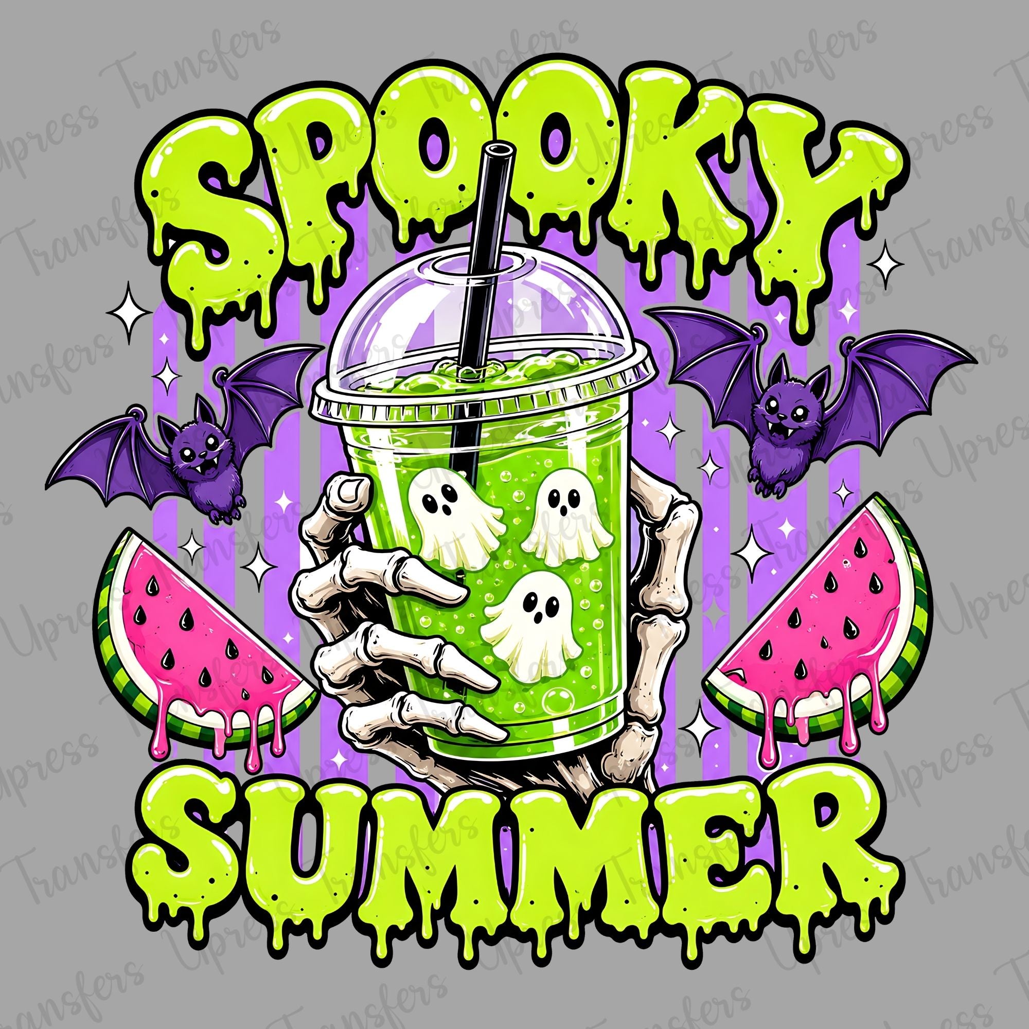 Spooky Summer Lime Green