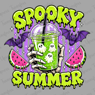Spooky Summer Lime Green