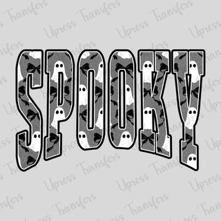 Spooky Varsity Little Ghosts